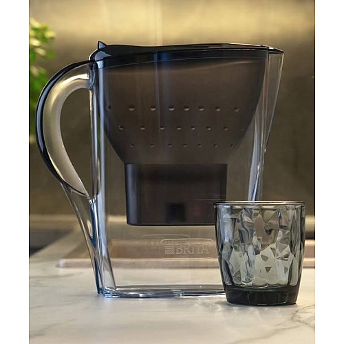 Фильтр-кувшин Brita Marella XL Memo MXPro 3.5л (2л очищенной воды) с фильтр-картриджем, серый