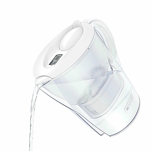Фильтр-кувшин Brita Marella Memo MXPro 2.4л (1.4л очищенной воды) с фильтр-картриджем, белый