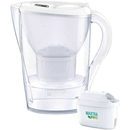 Фильтр-кувшин Brita Marella XL Memo MXPro 3.5л (2л очищенной воды) с фильтр-картриджем белый 3шт
