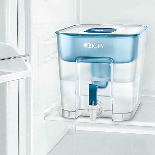 Фільтр-глечик Brita Flow Memo MXPro 8.2л (5.2л очищеної води) з фільтр-картриджем, синій