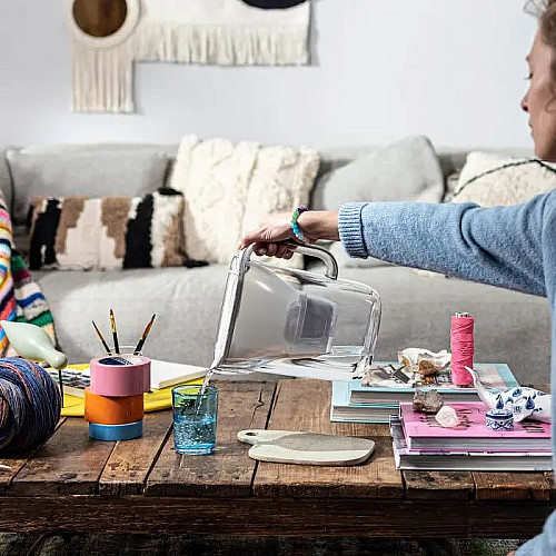 Фільтр-глечик Brita Style Essential MXPro 2.4л (1.4л очищеної води) + 2 картриджа пісочний
