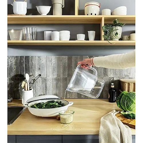 Фільтр-глечик Brita Style Essential MXPro 2.4л (1.4л очищеної води) + 2 картриджа білий