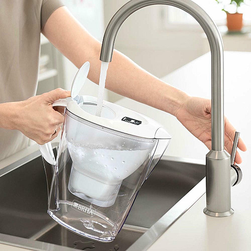 Фильтр-кувшин Brita Marella XL Memo MXPro 3.5л (2л очищенной воды) с фильтр-картриджем белый 3шт