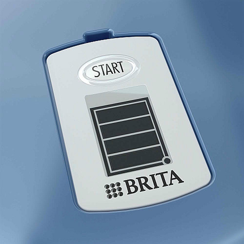 Фільтр-глечик Brita Flow Memo MXPro 8.2л (5.2л очищеної води) з фільтр-картриджем, синій