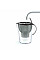 Фильтр-кувшин Brita Marella Memo MXPro 2.4л (1.4л очищенной воды) с фильтр-картриджем графит 3шт