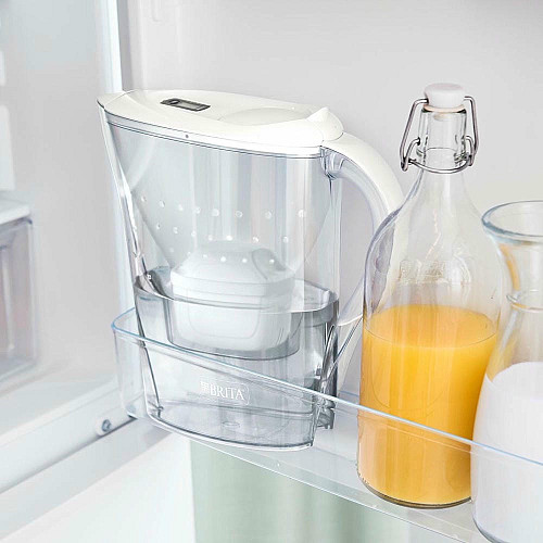 Фільтр-глечик Brita Marella Memo MXPro 2.4л (1.4л очищеної води) з фільтр-картриджем білий 3шт
