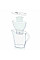 Фильтр-кувшин Brita Marella XL Memo MXPro 3.5л (2л очищенной воды) с фильтр-картриджем, синий