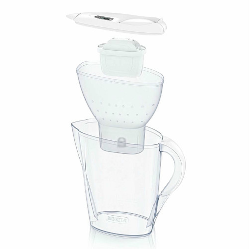 Фильтр-кувшин Brita Marella XL Memo MXPro 3.5л (2л очищенной воды) с фильтр-картриджем, синий