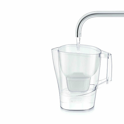 Фільтр-глечик Brita Aluna Memo MXPro 2.4л (1.4л очищеної води) з фільтр-картриджем білий 3шт