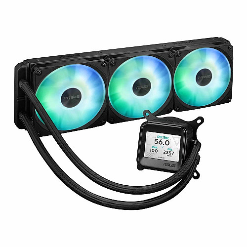 Система жидкостного охлаждения ASUS PRIME LC 360 ARGB LCD Intel LGA 1700, 1200, 1851, AMD AM4, AM5 ARGB LCD 90RC00Z1-B0EAY0