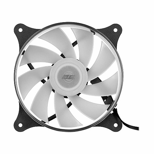 Корпусний вентилятор 2E GAMING Air Cool ACF120VRB-ARGB 120мм, 1200rpm, 4pin, 23dBa, reversed, чорний