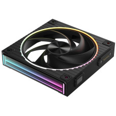 Корпусний вентилятор Zalman ZM-DF120  ARGB,  120мм, 800-2300rpm, 4pin, PWM, 3pin+5VARGB, 34,5dBa, POGO pin, Magnetic,  чорний