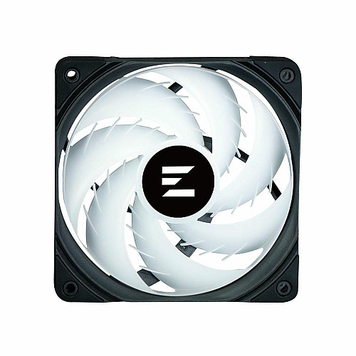 Корпусный вентилятор Zalman AF120 ARGB, 120мм, 600-2000rpm, 4pin PWM, 3pin+5VARGB, 29.7dBa, черный