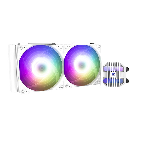 Система рідинного оxолодження  Zalman Alpha 2SE A24 ARGB, LGA1851, 1700, 1200, 115x, AM5, AM4, TDP 320W, білий