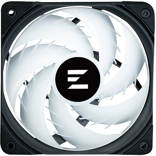 Корпусный вентилятор Zalman AF120 ARGB, 120мм, 600-2000rpm, 4pin PWM, 3pin+5VARGB, 29.7dBa, черный