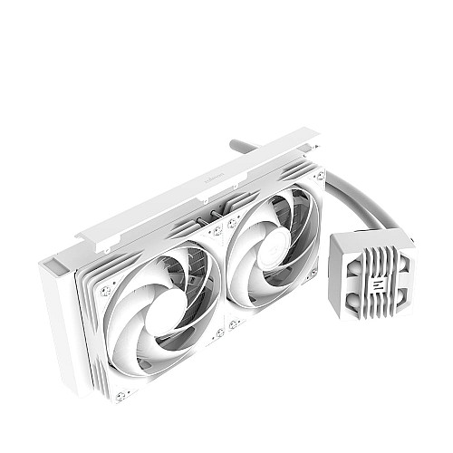 Система рідинного оxолодження  Zalman Alpha 2SE A24 ARGB, LGA1851, 1700, 1200, 115x, AM5, AM4, TDP 320W, білий