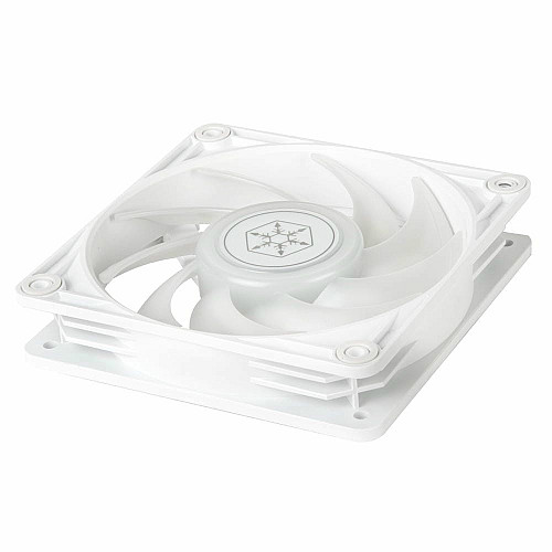 Корпусный вентилятор SilverStone Vista VS120W-ARGB, 120мм, 2000rpm, 4pin PWM, 3pin+5VARGB, 30.6dBa, белый