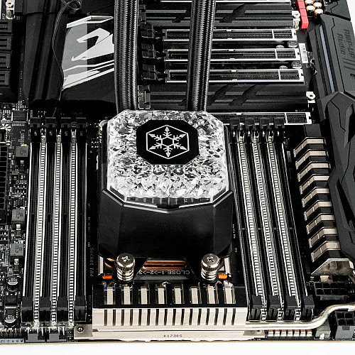 Система жидкостного охлаждения SilverStone Icegem 240P-ARGB, LGA2066, 2011, 1366, 115x, 1366, TRX4TR4, AM4, AM3, AM3+, AM2, AM2+, FM1, FM2, TDP280W