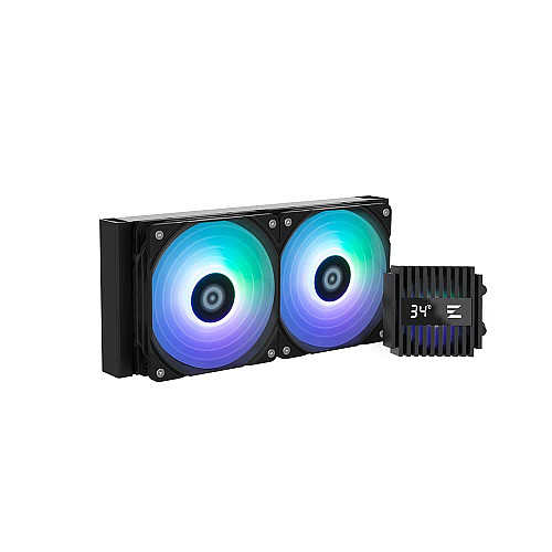 Система жидкостного охлаждения Zalman Alpha 2 A24 ARGB, LGA1851, 1700, 1200, 115x, AM5, AM4, TDP 320W, черный