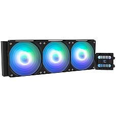 Система рідинного оxолодження  Zalman Alpha 2SE A236ARGB, LGA1851, 1700, 1200, 115x, AM5, AM4, TDP 350W, чорний