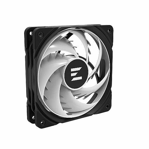 Корпусный вентилятор Zalman AF120 ARGB, 120мм, 600-2000rpm, 4pin PWM, 3pin+5VARGB, 29.7dBa, черный