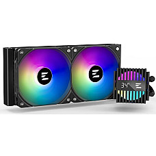 Система рідинного оxолодження  Zalman Alpha 2 A24 ARGB, LGA1851, 1700, 1200, 115x, AM5, AM4, TDP 320W, чорний