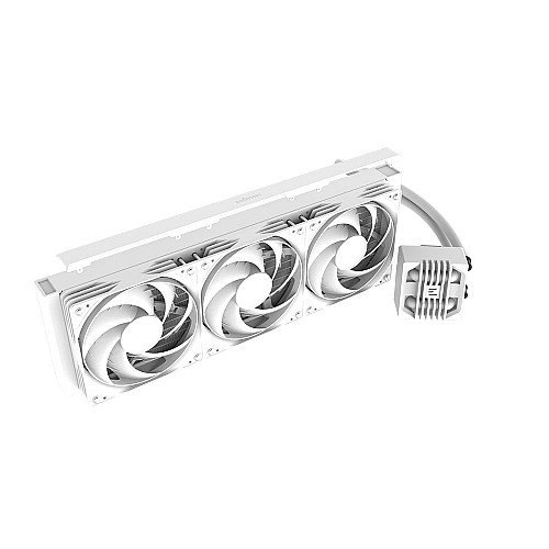 Система рідинного оxолодження  Zalman Alpha 2SE A36 ARGB, LGA1851, 1700, 1200, 115x, AM5, AM4, TDP 350W, білий