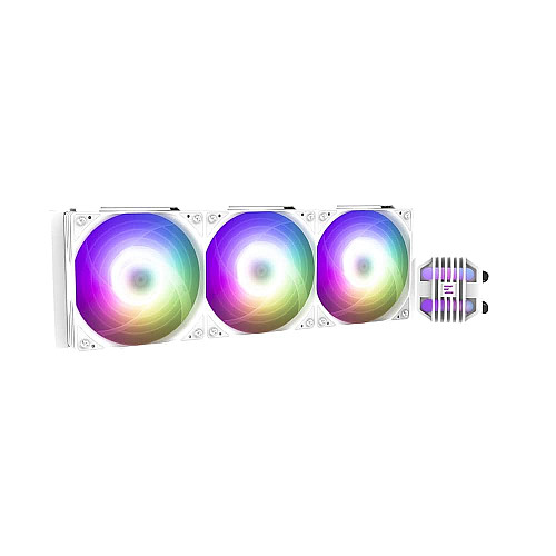 Система рідинного оxолодження  Zalman Alpha 2SE A36 ARGB, LGA1851, 1700, 1200, 115x, AM5, AM4, TDP 350W, білий