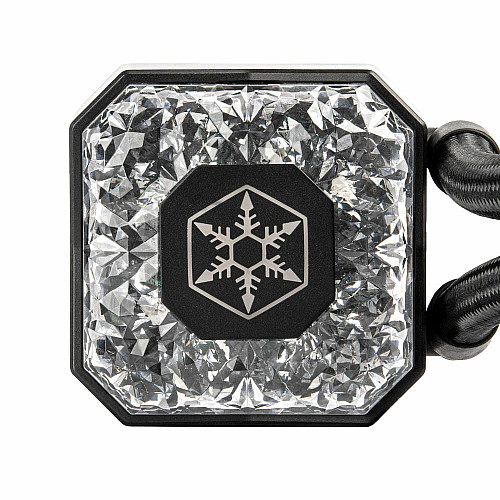 Система жидкостного охлаждения SilverStone Icegem 240P-ARGB, LGA2066, 2011, 1366, 115x, 1366, TRX4TR4, AM4, AM3, AM3+, AM2, AM2+, FM1, FM2, TDP280W