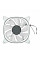 Корпусный вентилятор 2E GAMING Air Cool X Fan ACF120XB-ARGB, 120мм, 1200rpm, 3pin, 3pin +5VARGB, 20,4dBa, белый