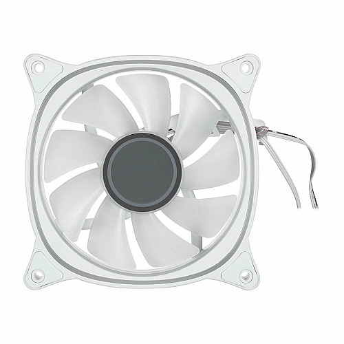 Корпусный вентилятор 2E GAMING Air Cool X Fan ACF120XB-ARGB, 120мм, 1200rpm, 3pin, 3pin +5VARGB, 20,4dBa, белый