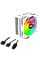 Процесорний кулер 2E GAMING Air Cool ACN120W-ARGB, LGA1851, 1700, 1200, 115x, 1366, AM5, AM4, AM3, AM3+, AM2 ,AM2+, FM2, FM1 4pin PWM, 3pin +5VARGB, TDP 180W
