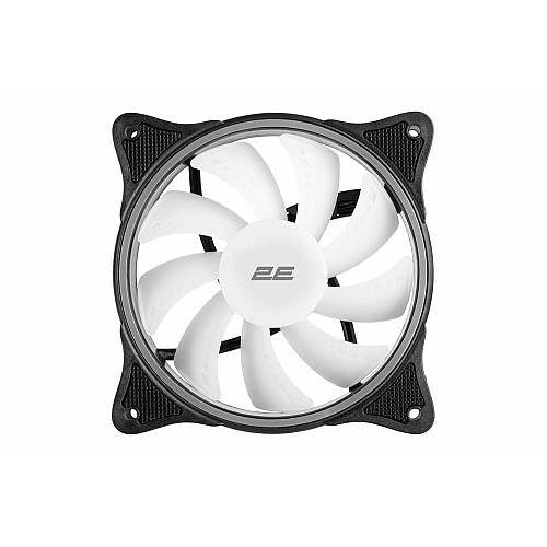 Корпусный вентилятор 2E GAMING F120OI-ARGB, 120мм, 1200rpm, 3pin, 3pin+5VARGB, 25.3dBa, черный