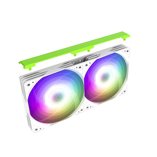 Система рідинного оxолодження  Zalman Alpha 2SE A24 ARGB, LGA1851, 1700, 1200, 115x, AM5, AM4, TDP 320W, білий
