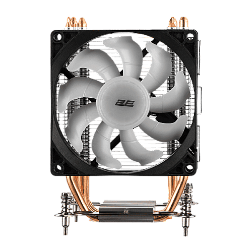 Процессорный кулер 2E GAMING Air Cool AC90D4-ARGB, LGA1851, 1700, 1200, 1366, 115x, AM5, AM4, AM3, AM3+, 4pin PWM, TDP 130W