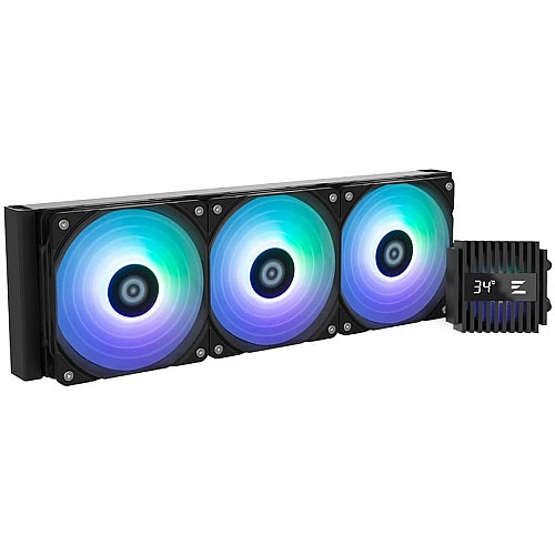 Система жидкостного охлаждения Zalman Alpha 2 A36 ARGB, LGA1700, 1200, 115x, AM5, AM4, TDP 360W, черный