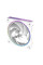 Корпусний вентилятор Zalman ZM-DF120R  ARGB,  120мм, 800-2300rpm, 4pin, PWM, 3pin+5VARGB, 34,5dBa, POGO pin, Magnetic,  Reversed, білий