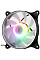 Корпусний вентилятор 2E GAMING Air Cool ACF120VB-ARGB 120мм, 1200rpm, 4pin, 23dBa, чорний