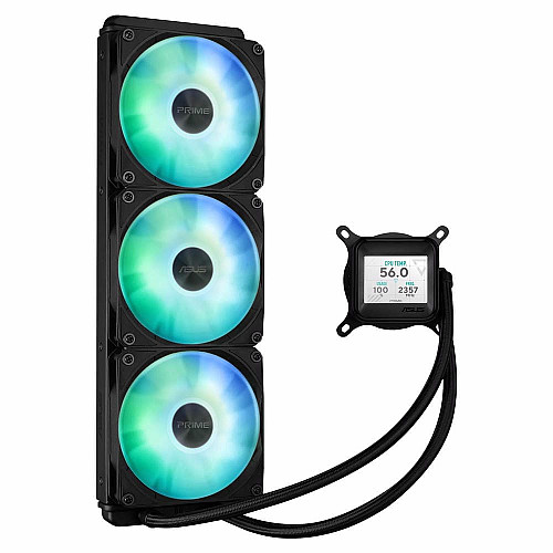 Система жидкостного охлаждения ASUS PRIME LC 360 ARGB LCD Intel LGA 1700, 1200, 1851, AMD AM4, AM5 ARGB LCD 90RC00Z1-B0EAY0