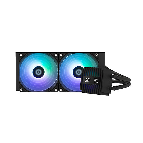 Система жидкостного охлаждения Zalman Alpha 2 A24 ARGB, LGA1851, 1700, 1200, 115x, AM5, AM4, TDP 320W, черный