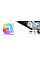 Корпусный вентилятор SilverStone Air Blazer 120RW-ARGB, 120мм, 600-2200rpm, 4pin PWM, 3pin+5VARGB, 7.4-35.6dBa, белый