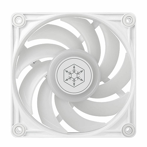Корпусный вентилятор SilverStone Vista VS120W-ARGB, 120мм, 2000rpm, 4pin PWM, 3pin+5VARGB, 30.6dBa, белый