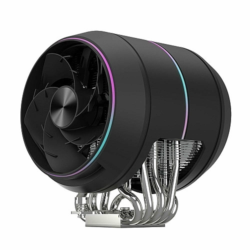 Процессорный кулер Zalman ZET5, ARGB LGA 1851, 1700, 1200, 115x, AM5, AM4, 4pin PWM, 3pin+5VARGB, TDP200W, черный