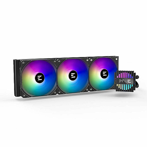 Система жидкостного охлаждения Zalman Alpha 2 A36 ARGB, LGA1700, 1200, 115x, AM5, AM4, TDP 360W, черный