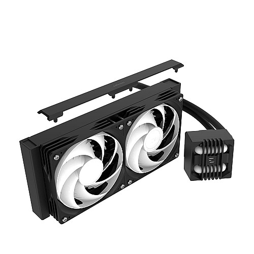 Система рідинного оxолодження  Zalman Alpha 2SE A24 ARGB, LGA1851, 1700, 1200, 115x, AM5, AM4, TDP 320W, чорний