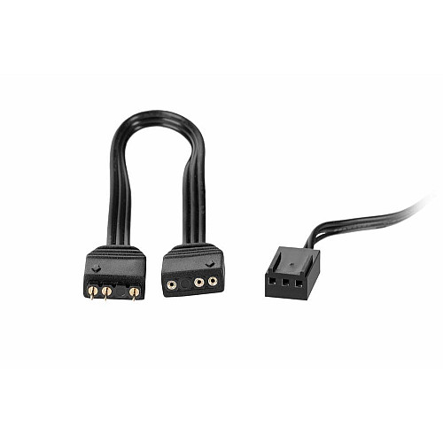 Корпусный вентилятор 2E GAMING F120OI-ARGB, 120мм, 1200rpm, 3pin, 3pin+5VARGB, 25.3dBa, черный