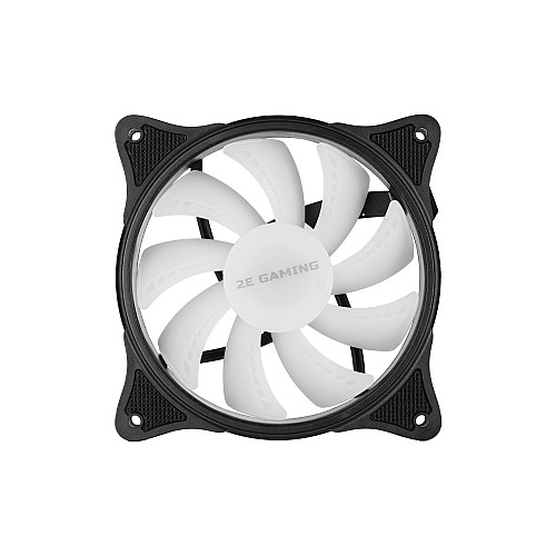 Корпусний вентилятор 2E GAMING F120IR-ARGB, 120мм, 1200rpm, 3pin, 3pin +5VARGB, 25.3dBa, чорний