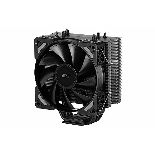 Процессорный кулер 2E GAMING Air Cool ACN120-S, LGA1851, 1700, 1366, 1200, 115x, AM5, AM4, AM3, AM3+, AM2, AM2+, FM2, FM1, 4pin PWM, TDP 18