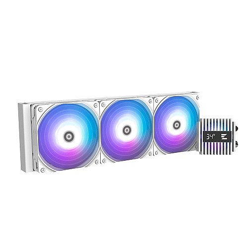 Система жидкостного охлаждения Zalman Alpha 2 A36 ARGB, LGA1851, 1700, 1200, 115x, AM5, AM4, TDP 360W, белый