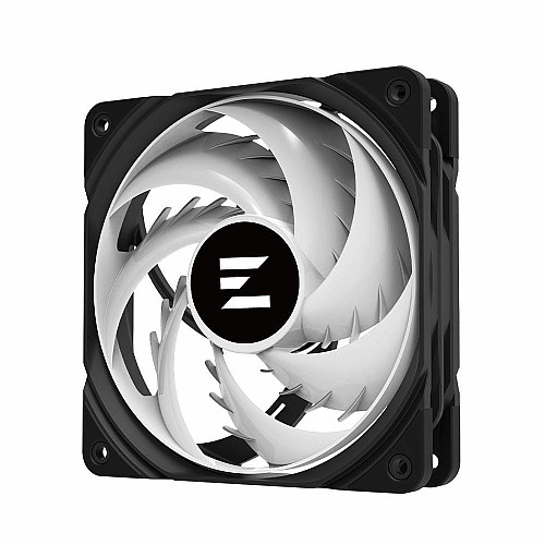Корпусный вентилятор Zalman AF120 ARGB, 120мм, 600-2000rpm, 4pin PWM, 3pin+5VARGB, 29.7dBa, черный